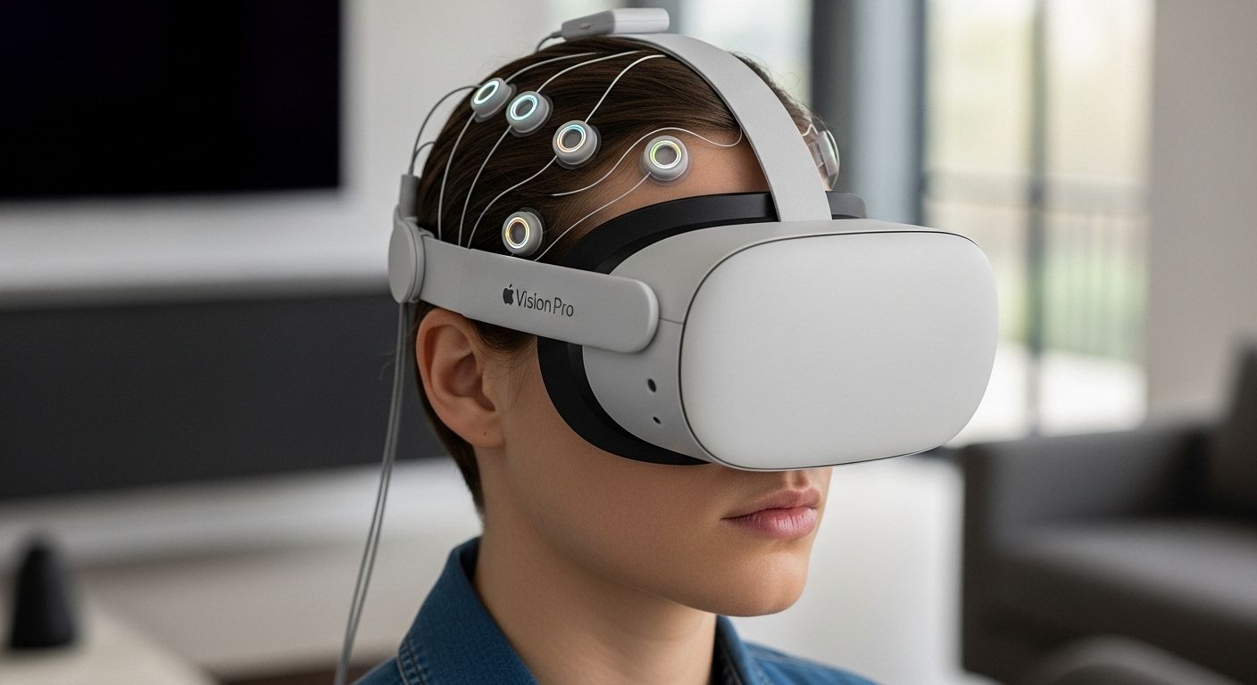 Apple Vision Pro×脳波計でコミュニケーション革命―Cognixionが手術不要のBCI技術で臨床試験