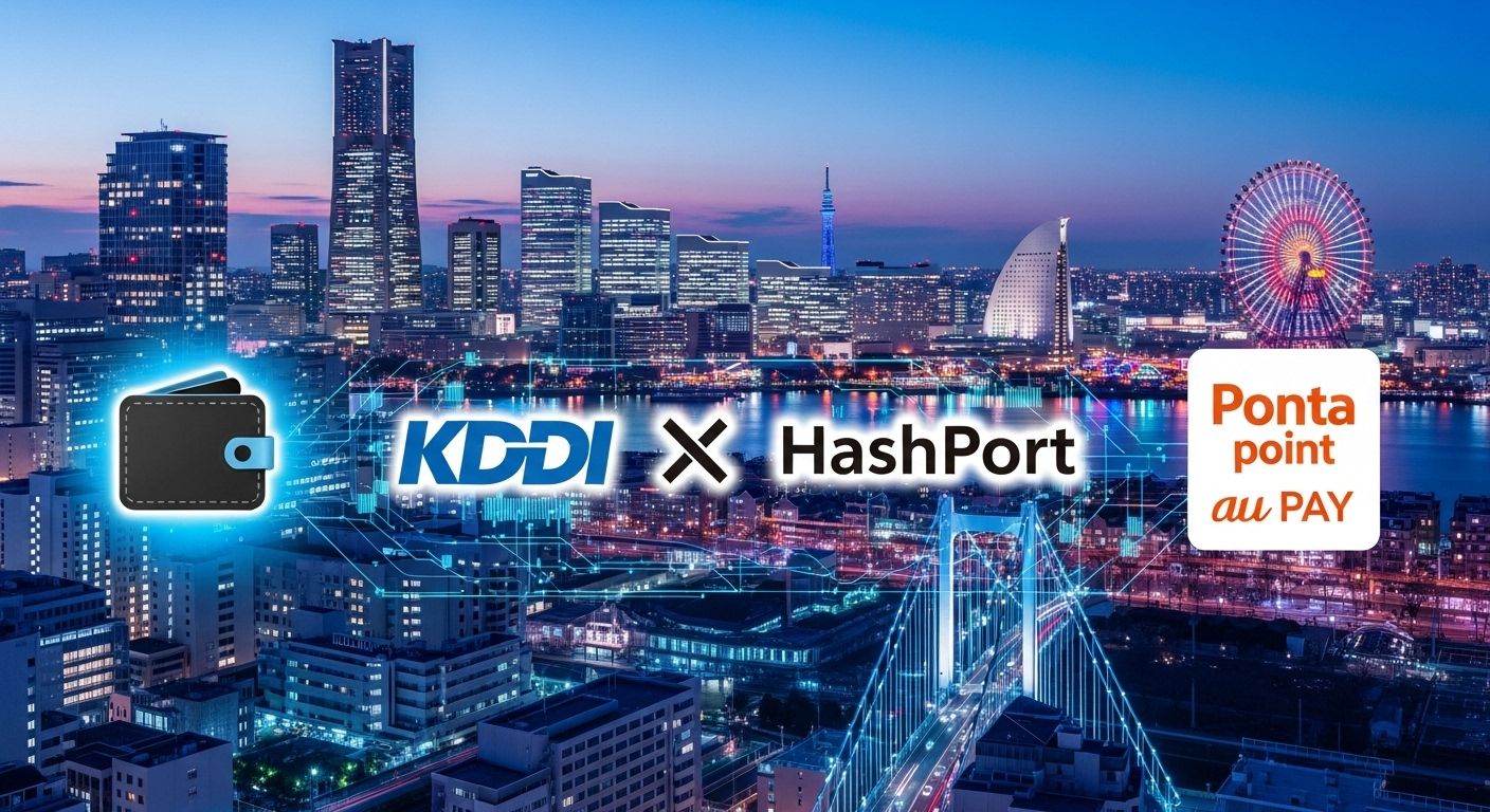 KDDI・HashPort提携でWeb3推進　Pontaポイントと暗号資産・au PAY連携が生む新しい価値