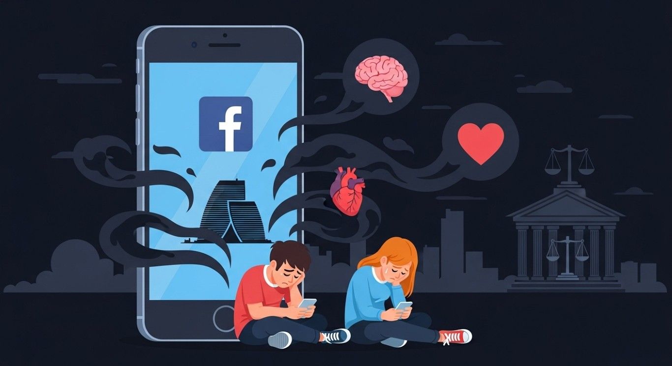 Meta／Facebook：「SNSはメンタルに有害」という因果証拠を封印か――米集団訴訟が示すリスクと責任