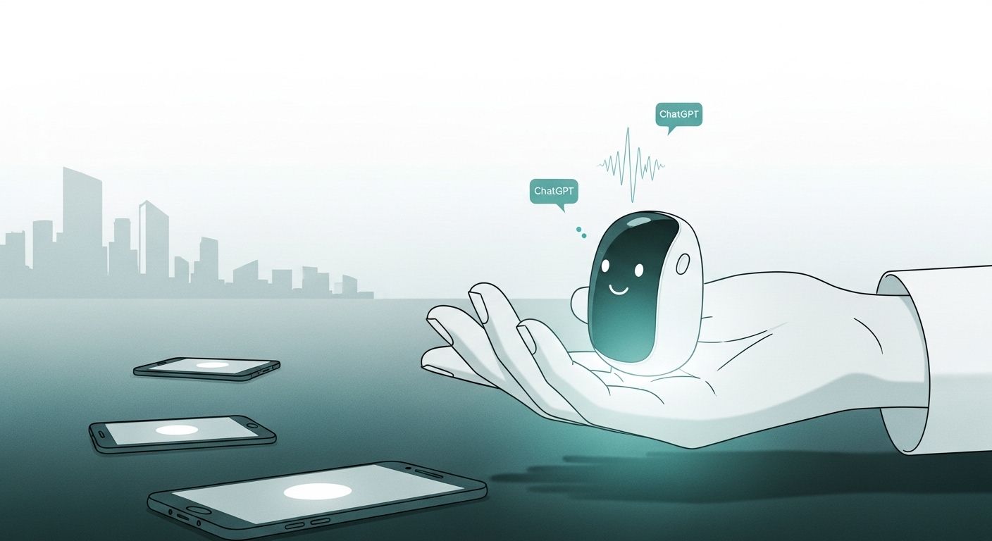 OpenAI初のハードウェア構想：Jony Iveと開発するスクリーンレスAIデバイスとは