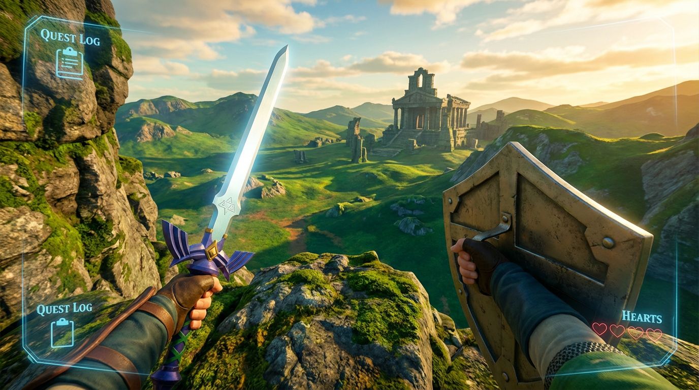 『ゼルダの伝説 ブレス オブ ザ ワイルド』VR化mod「BetterVR」リリース ─ 真の6自由度と物理操作を実現