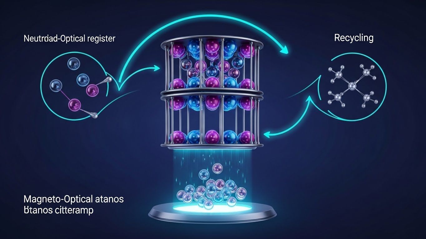 Atom Computing、量子ビットを「リサイクル」する中性原子量子コンピューターを実証──エラー訂正の実用化へ前進