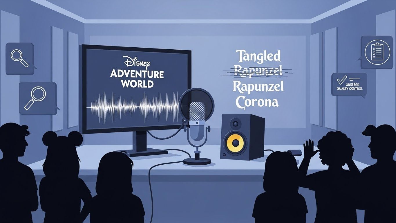 Disney×OpenAI「Sora」合意の直後、Disneyland ParisのAI音声ナレーションが炎上―Rapunzel発音ミスが示す“体験品質”