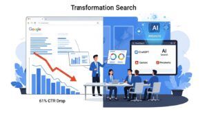 GoogleのAI検索が変える2025年のSEO――ChatGPT・Perplexityとの競合で失われるトラフィック - innovaTopia