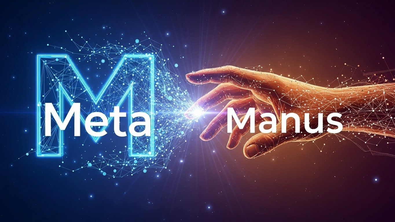 Meta、AIエージェント開発のManus買収——年間収益1億ドル超、史上3番目の大型買収