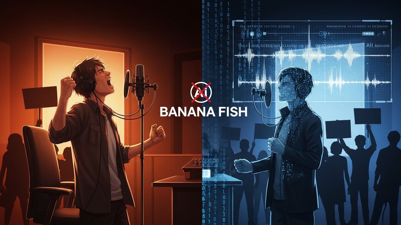 Amazon Prime Video、AI生成アニメ吹き替えを批判受け削除―BANANA FISHなどで声優から猛反発
