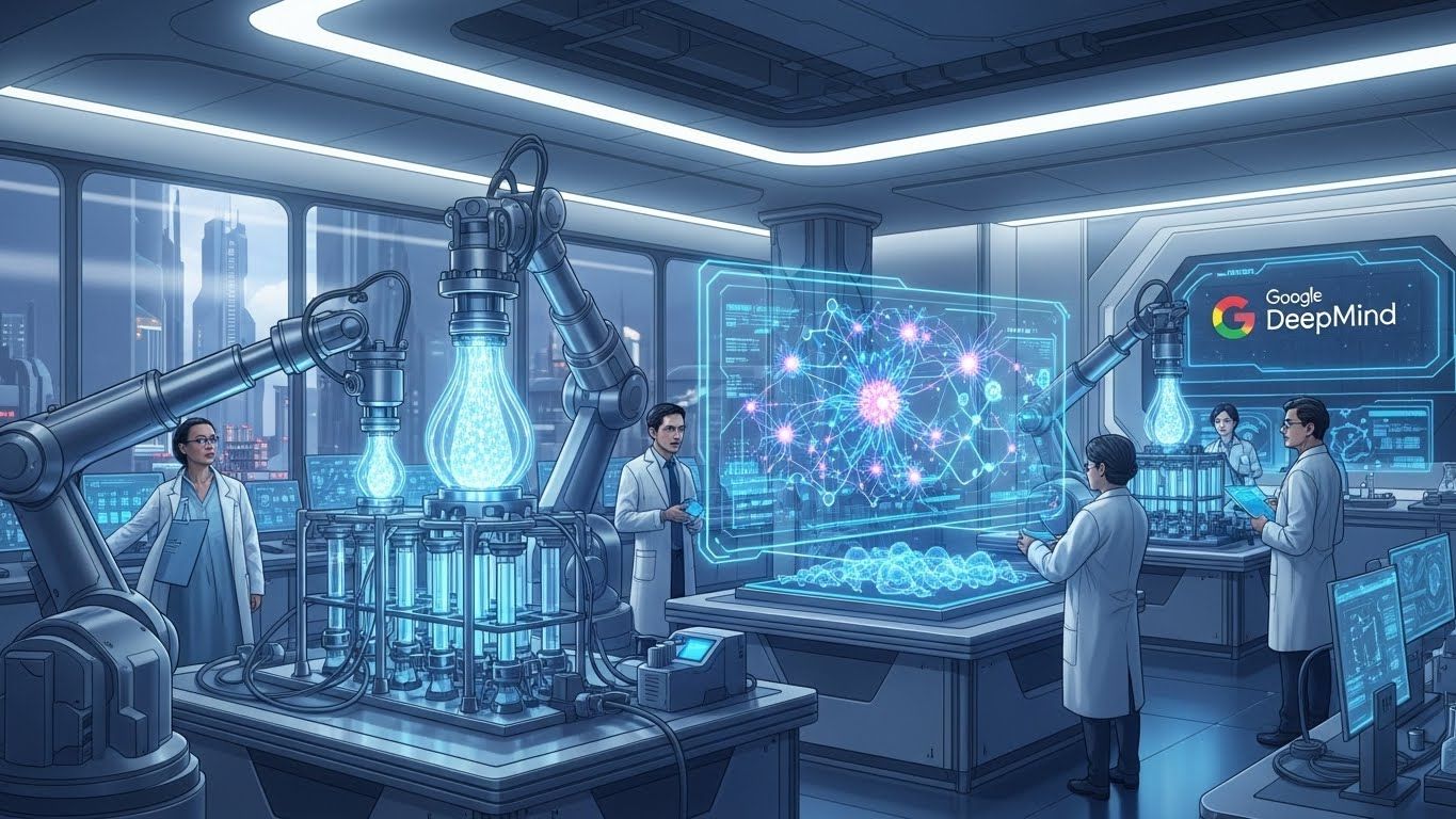 Google DeepMind、英国初の「AI自動化研究ラボ」を2026年開設──超伝導材料開発で科学研究を革新