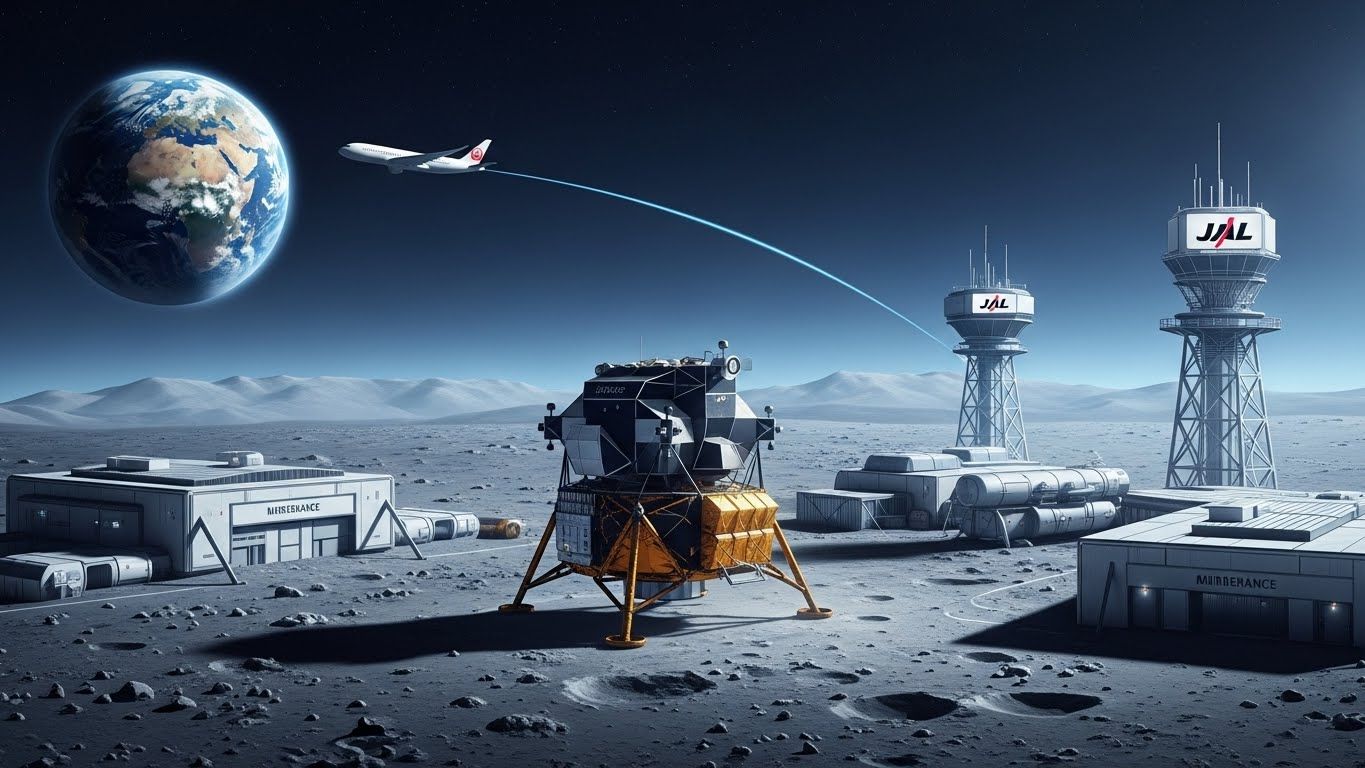  JALグループ×ispace、月への「定期便」実現へ──航空ノウハウを宇宙輸送に