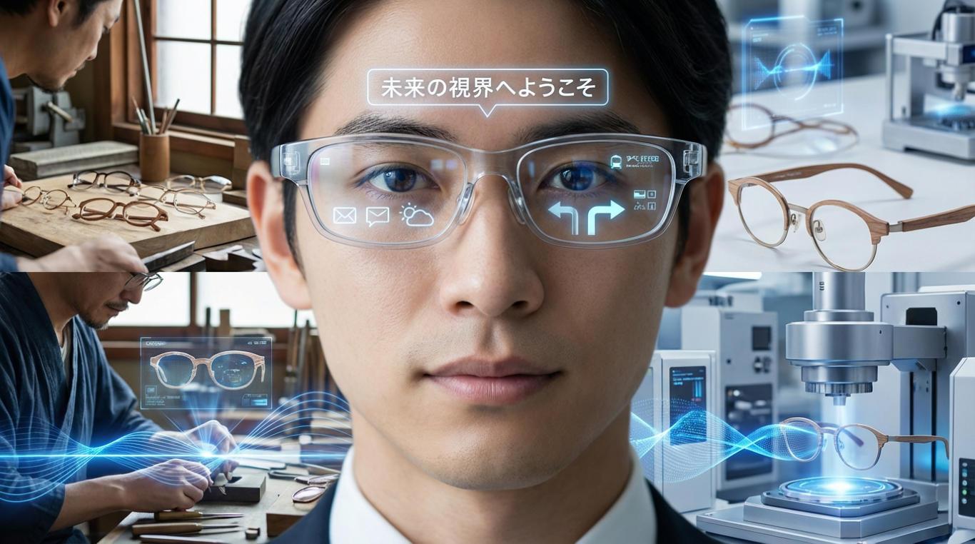 jig.jp、CES 2026で次世代ARグラスを展示―鯖江の技術とプラスチックウェイブガイドが融合