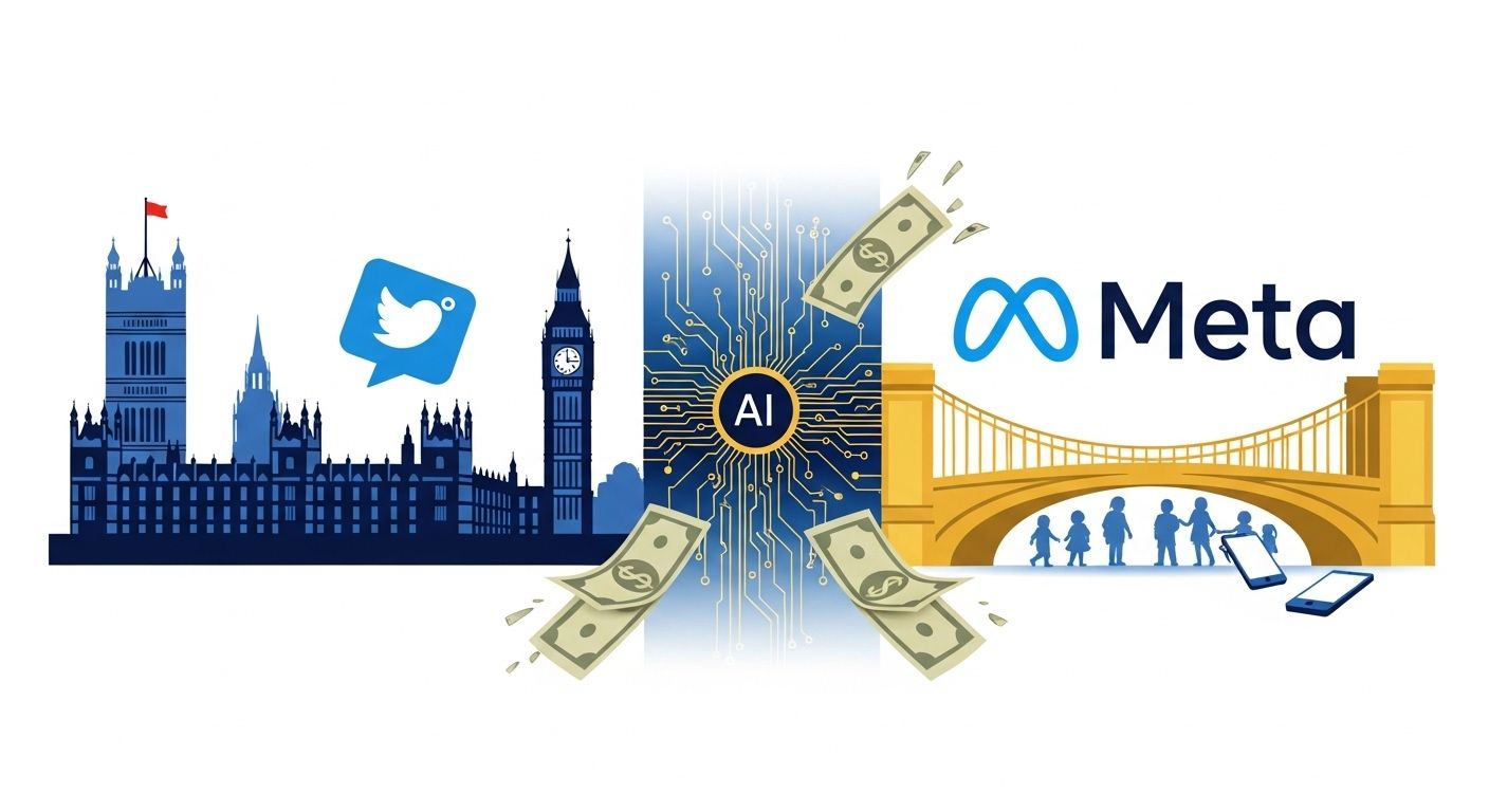 Meta、英国にAI開発資金100万ドル提供　SNS規制議論の最中、政府との密接関係に警鐘