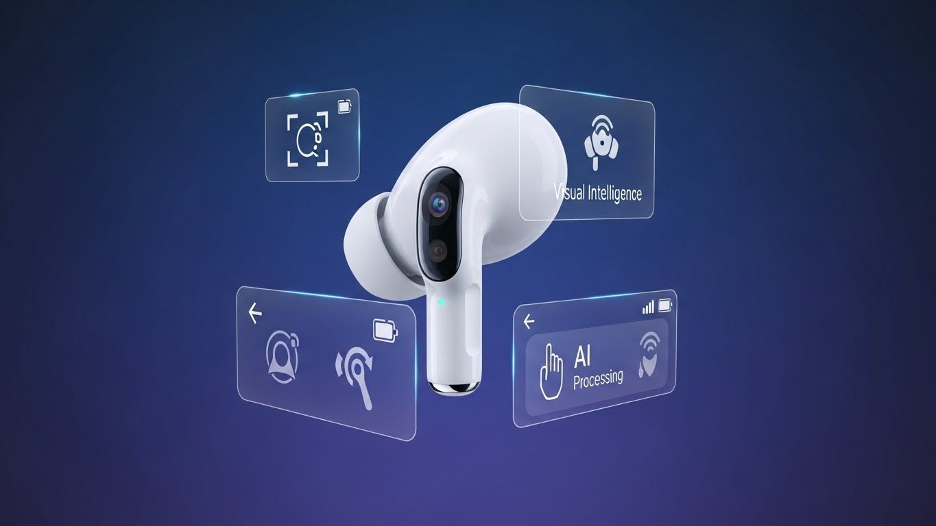 AirPods Pro 3、赤外線カメラ搭載の高級モデルが2026年登場か──Visual Intelligence強化でambient computing実現へ