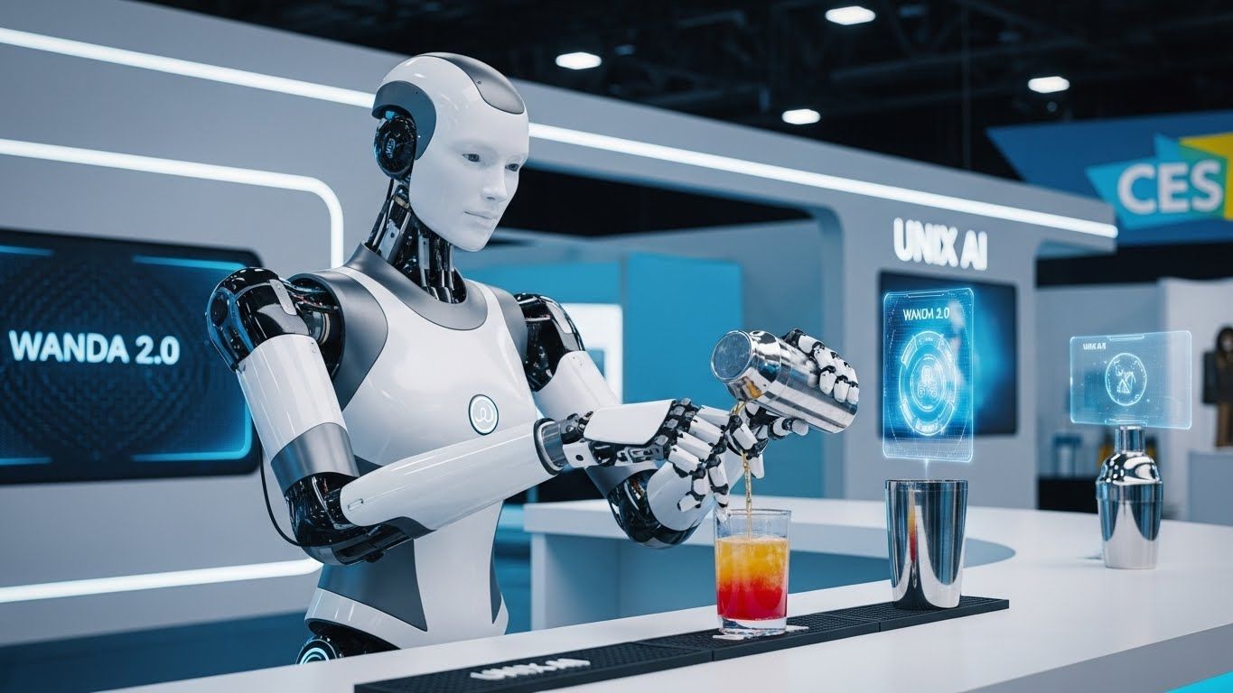 UniX AI、CES 2026でヒューマノイドロボット「Wanda 2.0」実用機を出展──月産100台で実証から実用段階へ - innovaTopia
