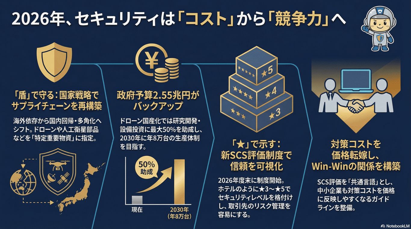 アーリーアダプターの生存戦略｜サプライチェーン強靱化とSCS評価制度を追い風に変える方法