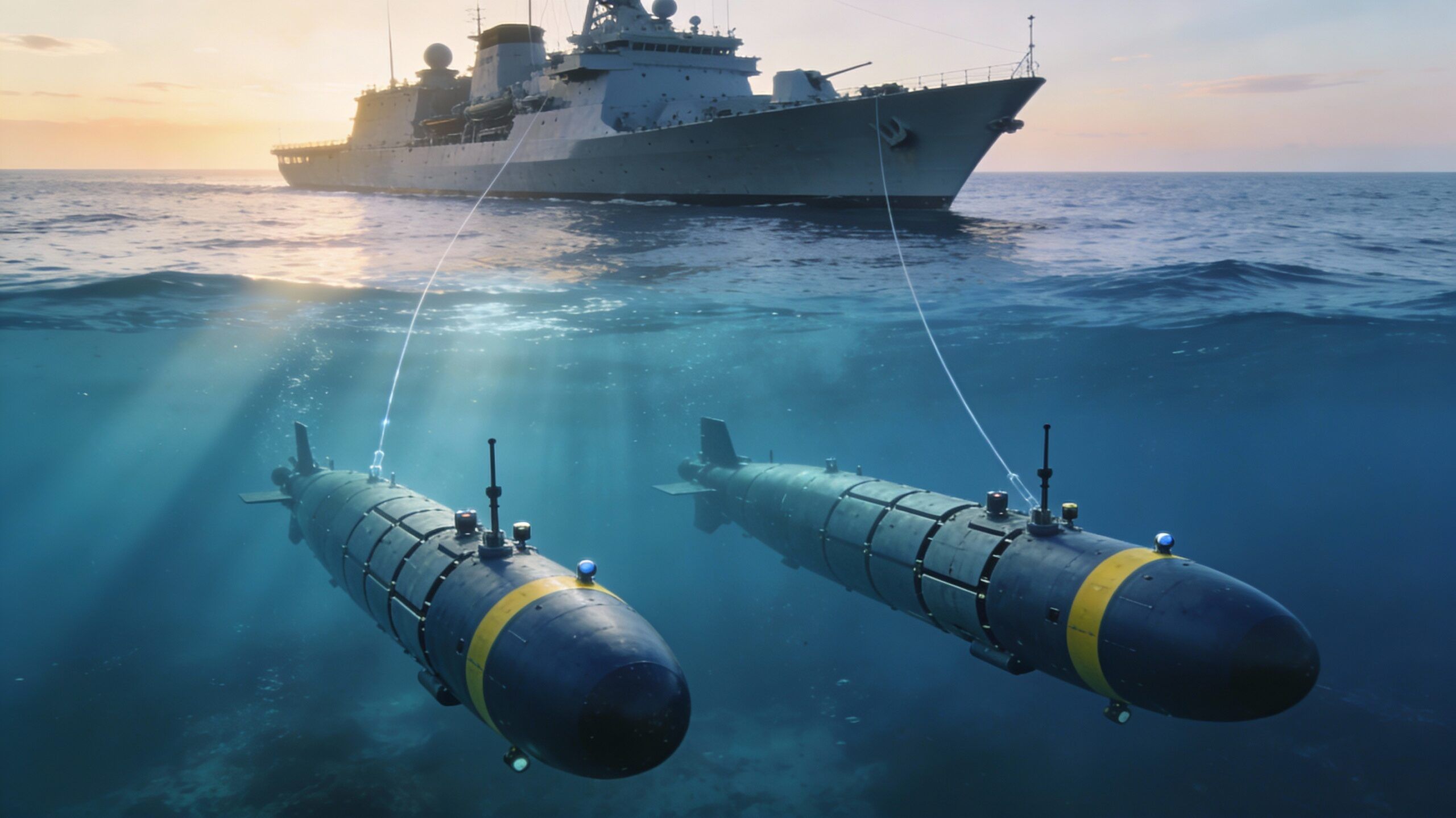 海上自衛隊、国内開発の小型UUVを納入無人アセットで水中防衛能力を強化