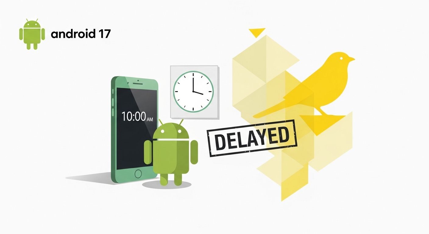 Google、Android 17 Beta 1のリリースを直前で取り消し。2026年第1四半期内の公開は維持へ