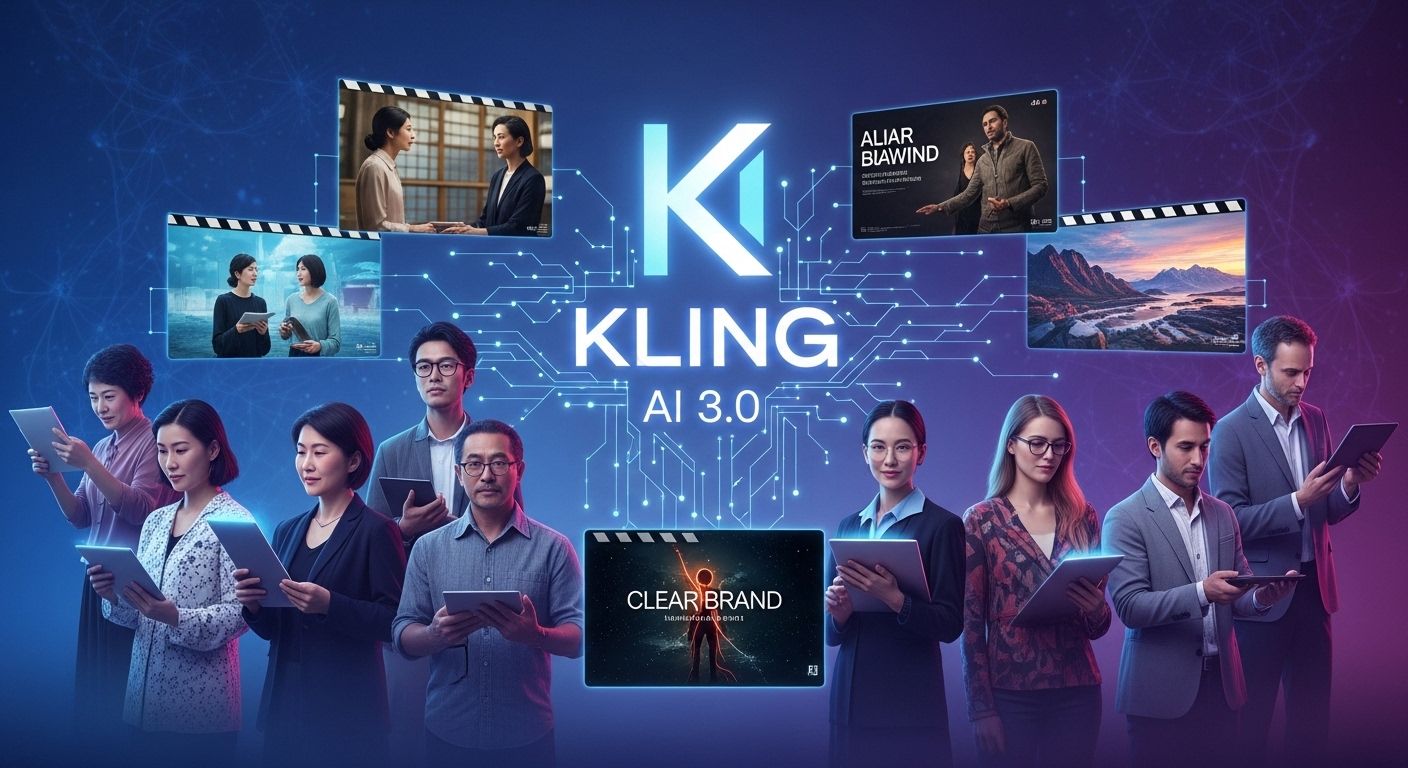 Kling AI 3.0登場、15秒動画と多言語音声生成で「誰もが監督」の時代へ
