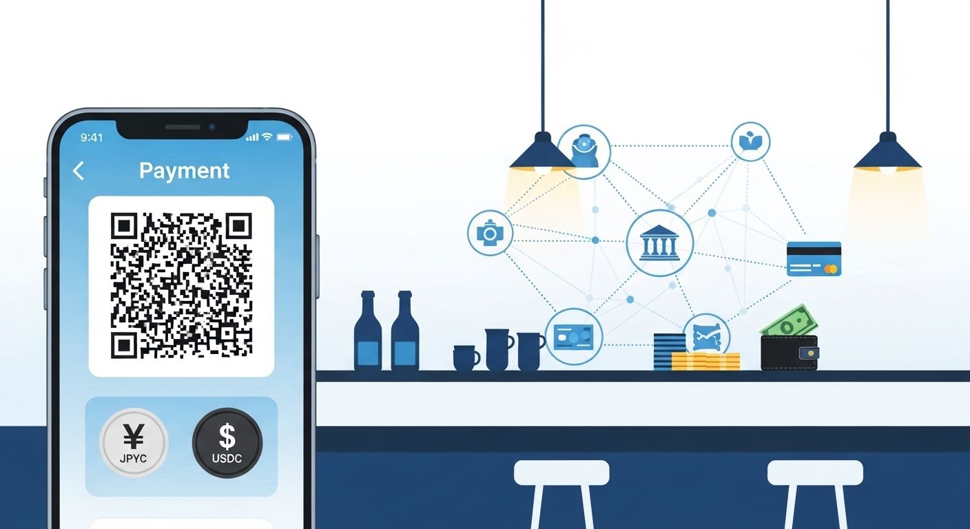 りそな・JCB・デジタルガレージ、実店舗でステーブルコイン決済の実証実験を開始——JPYCとUSDCに対応 - innovaTopia