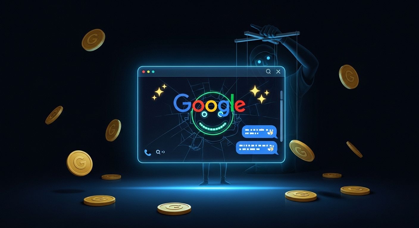 偽Geminiチャットボットが架空のGoogle Coinを販売AIが詐欺の営業担当になる時代 - innovaTopia