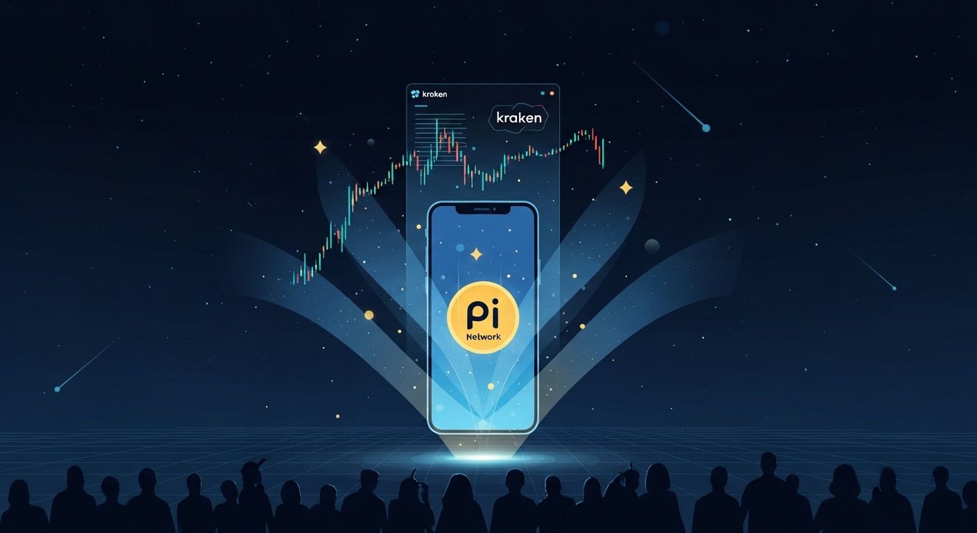 Pi Network（PI）がKrakenに上場｜3月13日取引開始、PI価格が上昇