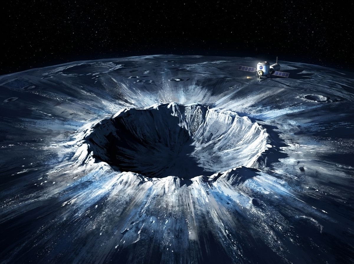 NASAが月面で直径225mの新クレーターを確認—有人基地計画に迫る衝突リスクとは