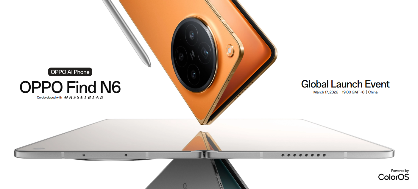 OPPO Find N6 発表へ——折り目ゼロ技術「ゼロフィールクリース」と200MPカメラで折りたたみスマホの常識を塗り替える