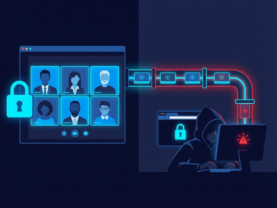 Zoom会議が知らぬ間に公開される—WebinarTVによる大規模スクレイピングの実態