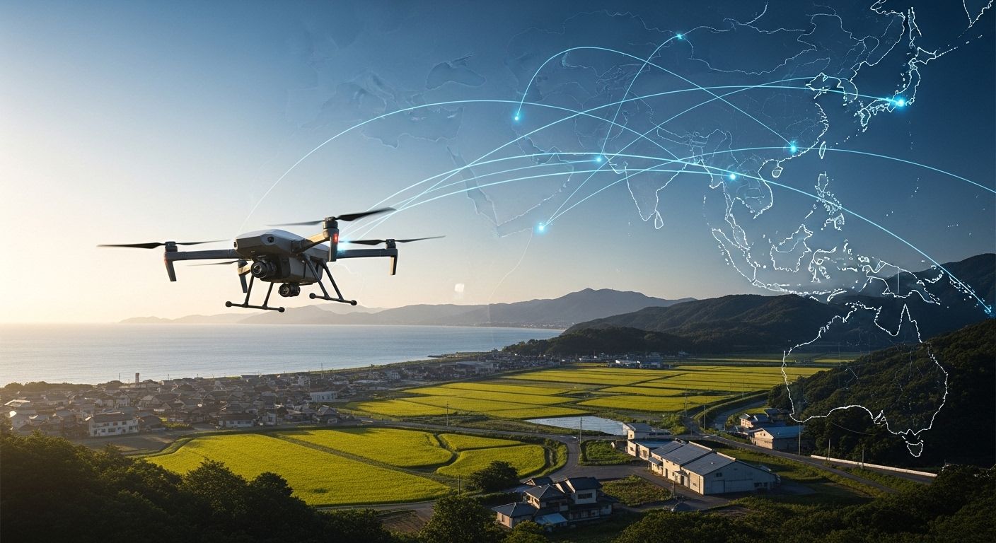 イームズロボティクス×Skyports、ドローンエアライン事業で戦略提携—日本発のAPAC物流インフラ構築へ