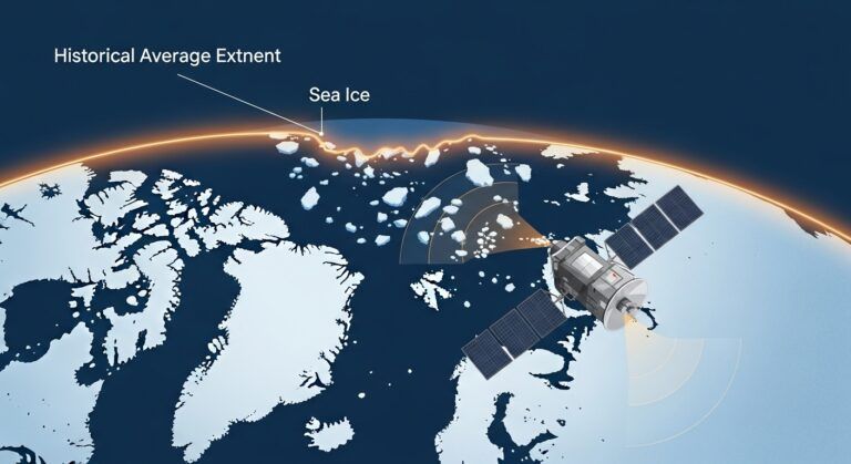 JAXA・AMSR3が捉えた北極海氷、2年連続で衛星観測史上最小を更新 - innovaTopia