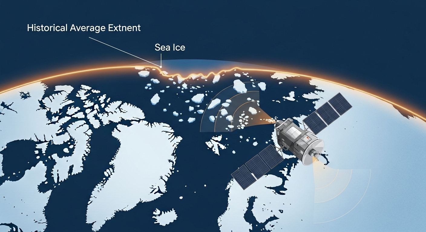 JAXA・AMSR3が捉えた北極海氷、2年連続で衛星観測史上最小を更新