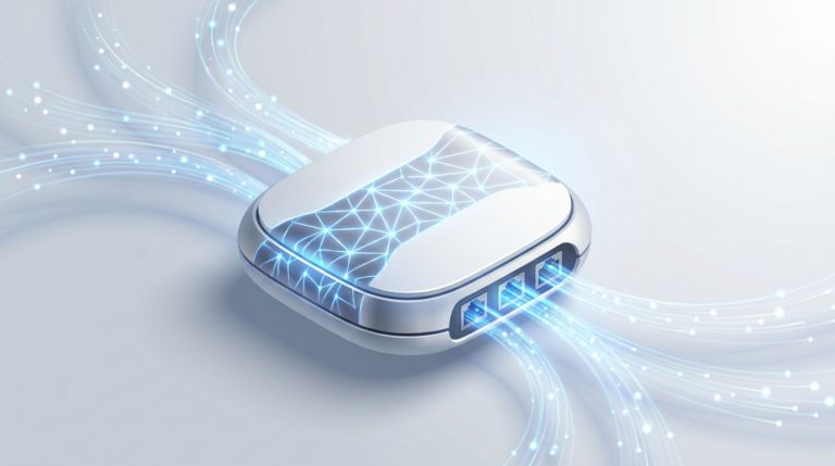 A_sleek_futuristic_home_router_in_isometric_illust-1779858398417 - innovaTopia