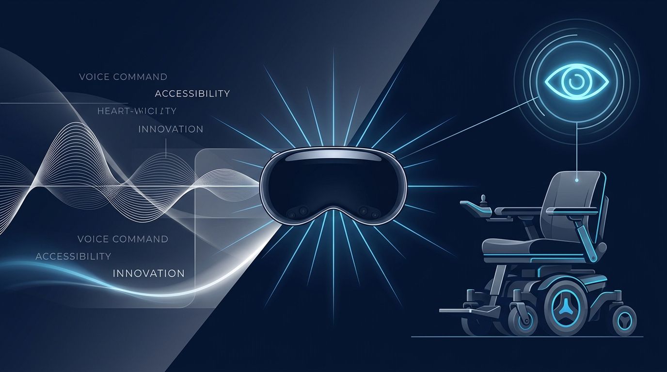 Apple Vision Proで視線が車いすを動かす｜AIが人と世界の接点を再設計する