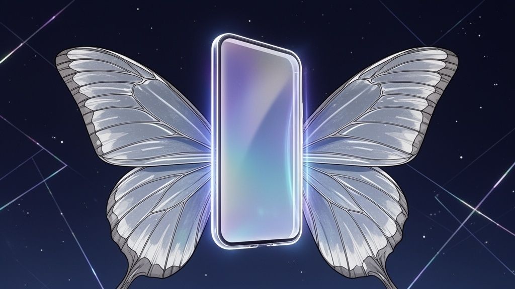 iPhone 20「Glasswing」──Appleが20年で削り続けた「ボタン」をついに消す日