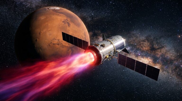 NASA、リチウムプラズマエンジンが120kW達成。有人火星探査へ前進 - innovaTopia