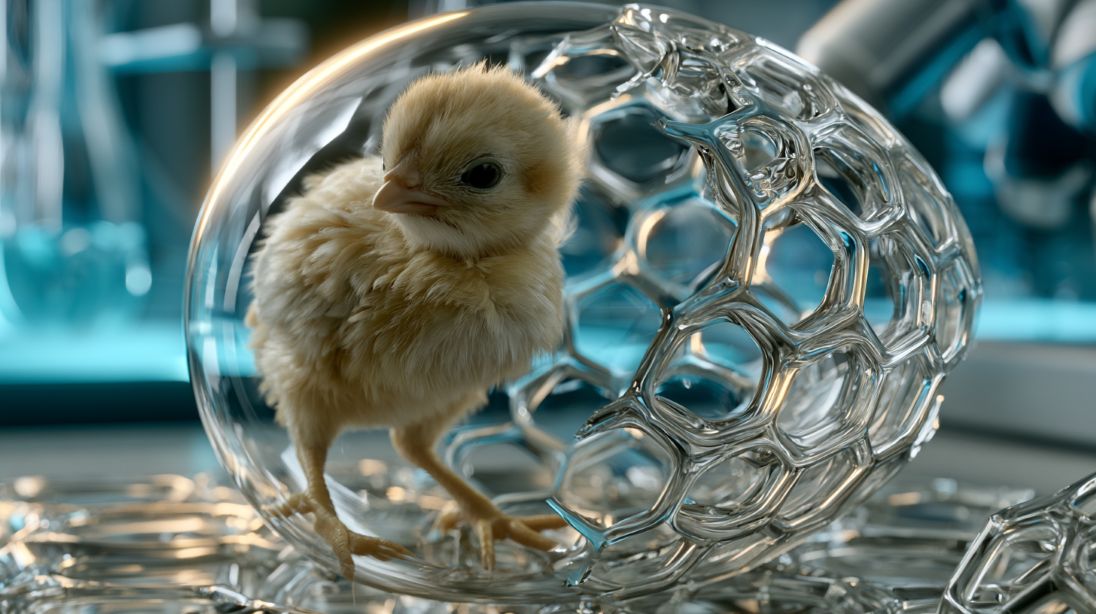 Colossal Biosciences、3Dプリント人工卵殻でヒナ26羽の孵化に成功