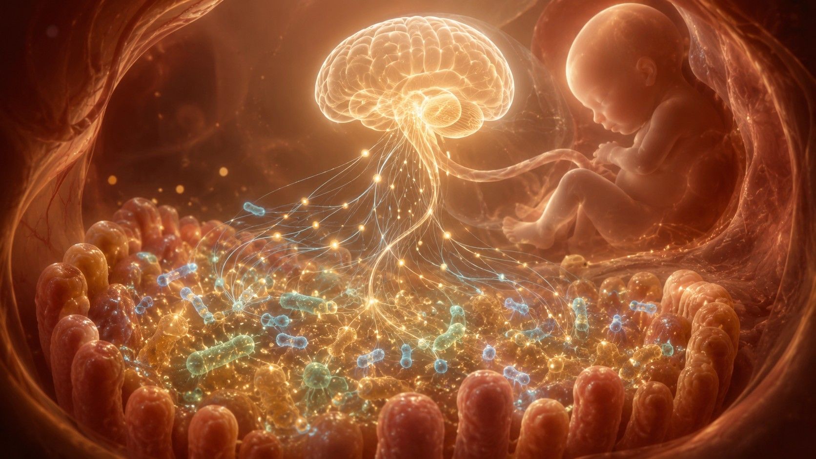 腸内細菌は、生まれる前から脳を「作る」──マイクロバイオームと神経発達の最新研究