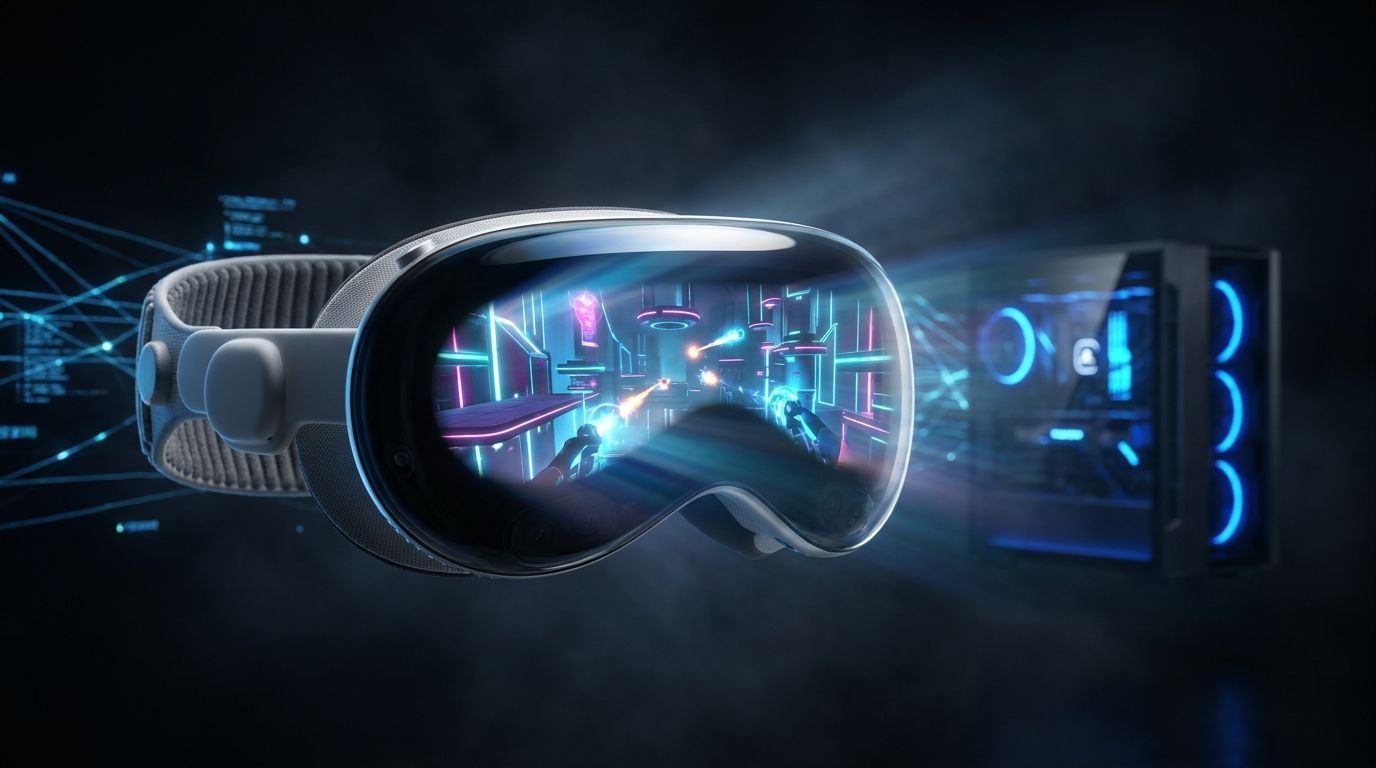 KRVR｜Foveated Streaming対応のvisionOSアプリでSteamVRゲームをVision Proで高画質プレイ