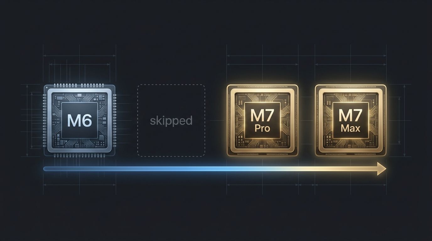Apple M6 Pro/Maxを発売せず、M7へ直行——Silicon史上初のバリアントスキップが意味するもの