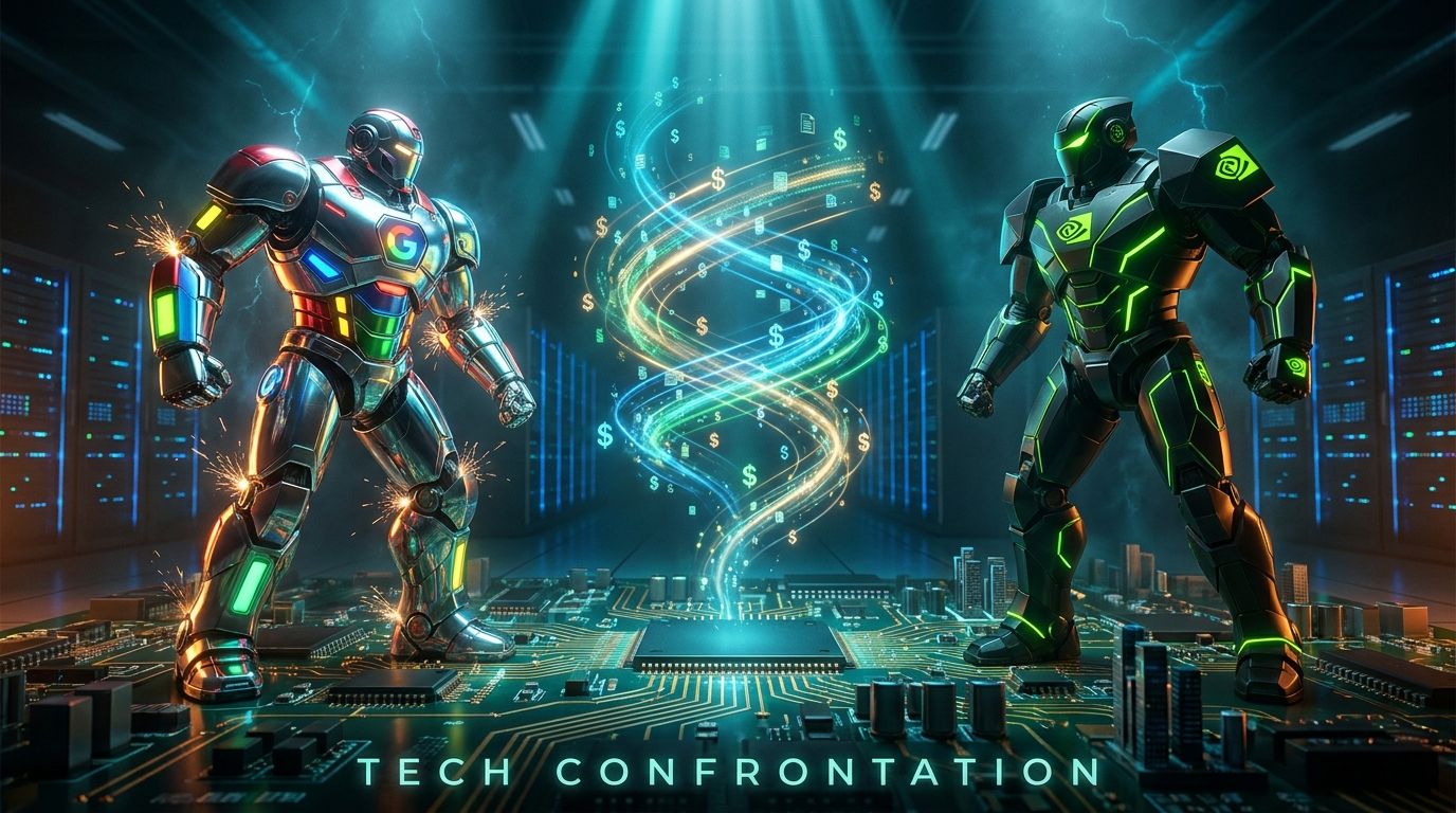 Alphabet傘下のGoogle、Nvidiaの「需要創出の仕組み」を参考に、AIチップ市場の構造に挑む