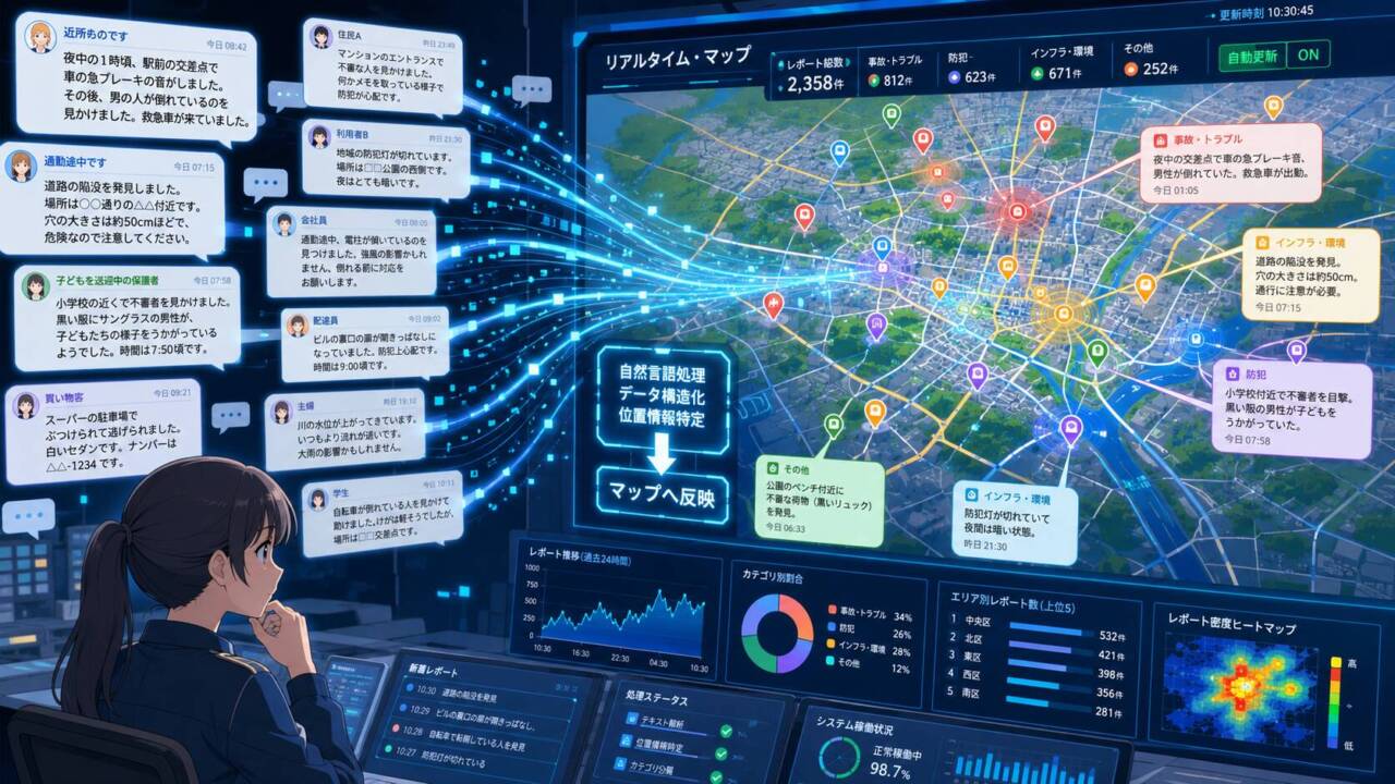 インフォマティクス「GC Navi」、チャットからGISデータを自動生成｜地図は見るものから会話するものへ