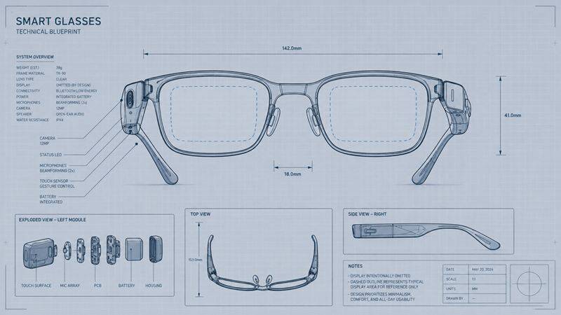 Samsung「インテリジェントアイウェア」発表、ディスプレイを捨てた戦略的理由