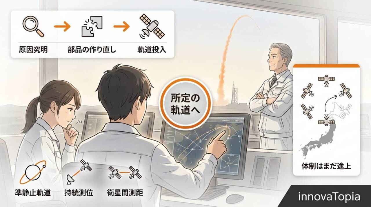 H3ロケット9号機、みちびき7号機を所定の軌道に投入