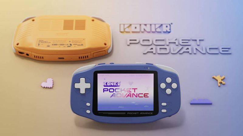 KONKR Pocket Advance公開｜GBA風デザインを3:2画面とUSB-Cで現代化