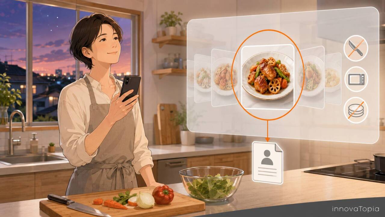 LINEヤフー「エキスパートAI」、AIが夕飯の一皿を決める