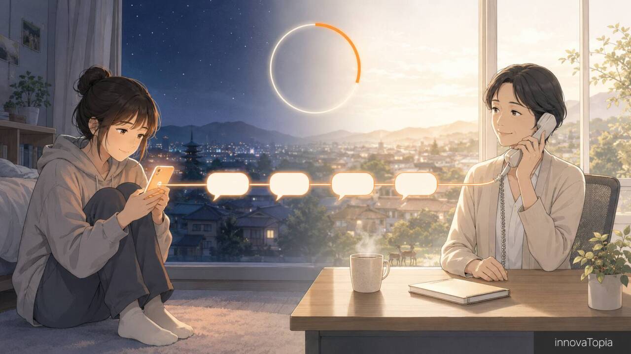 奈良市、LINEのAI相談を24時間開放|0件からの再設計 - innovaTopia