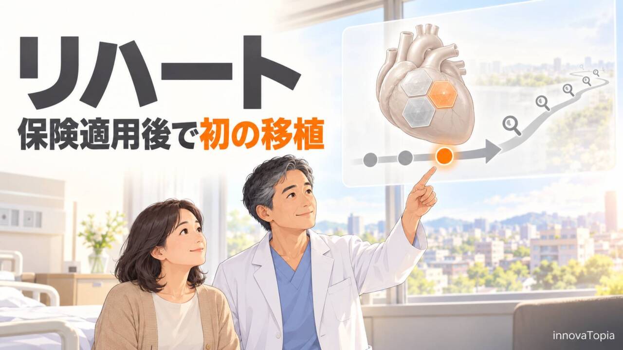 クオリプス、iPS心筋シート「リハート」を保険適用後で初めて移植