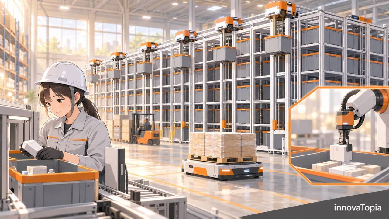 ソフトバンクロボティクス、AutoStore最新4種を国内発売|AIの中核は傘下企業 - innovaTopia