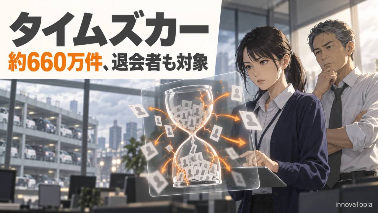 タイムズカー約660万件漏えい|退会者まで対象に、問われる「いつまで持つか」 - innovaTopia