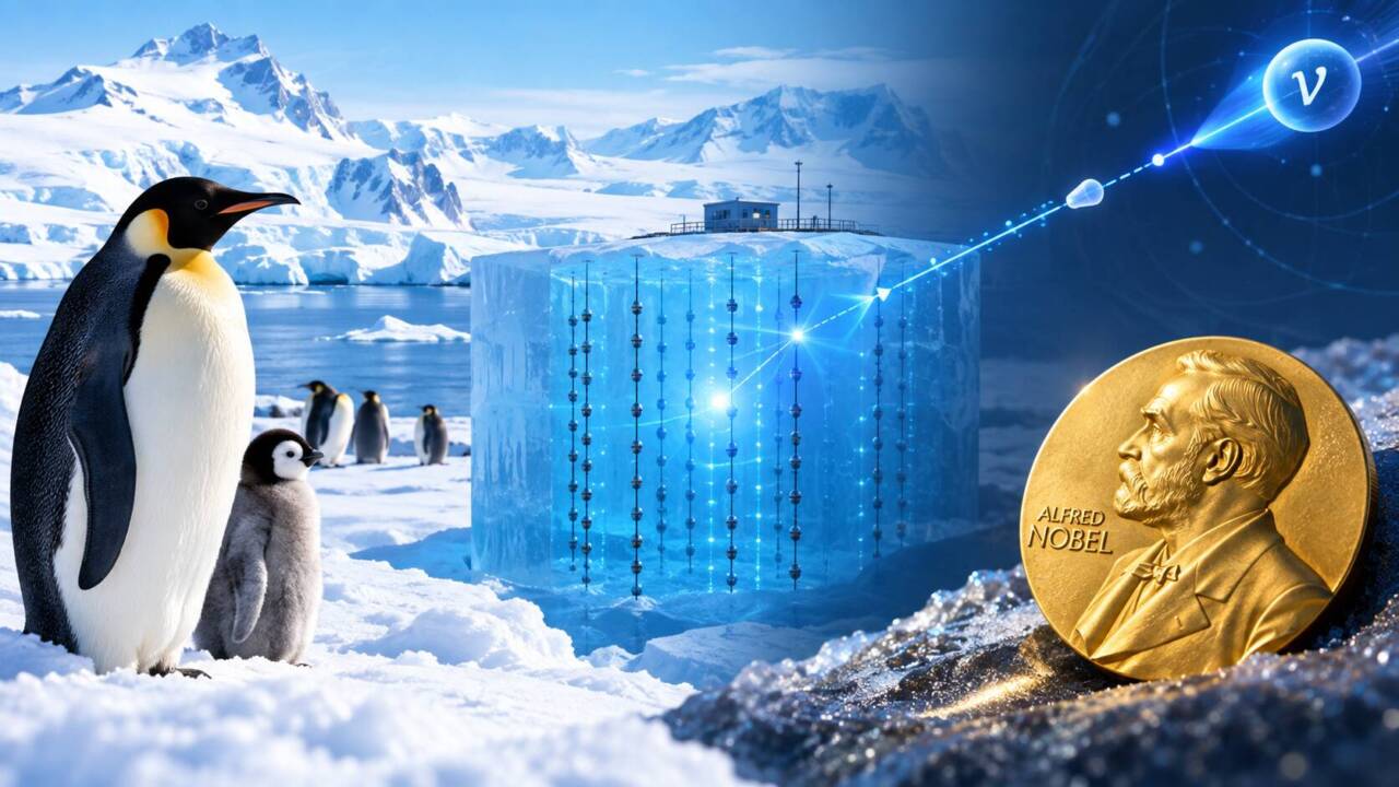 2026年 ノーベル物理学賞はフランシス・ハルツェン氏｜南極の氷1立方キロをニュートリノ検出器に変えた「アイスキューブ」