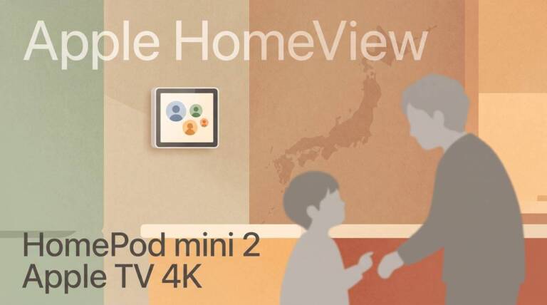 HomeView・HomePod mini 2・Apple TV 4K｜「Welcome Home」で語られたSiriと家庭の関係