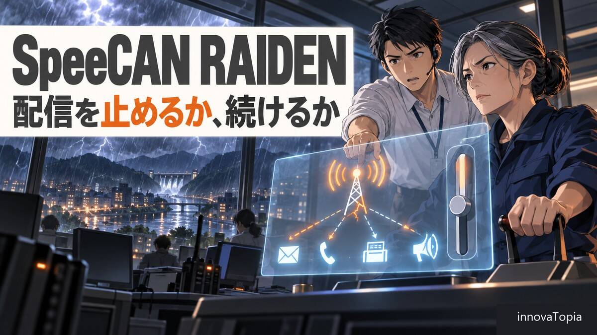 防災メールの配信基盤「SpeeCAN RAIDEN」に不正アクセス、自治体は配信を止めるか続けるかで分かれる - innovaTopia